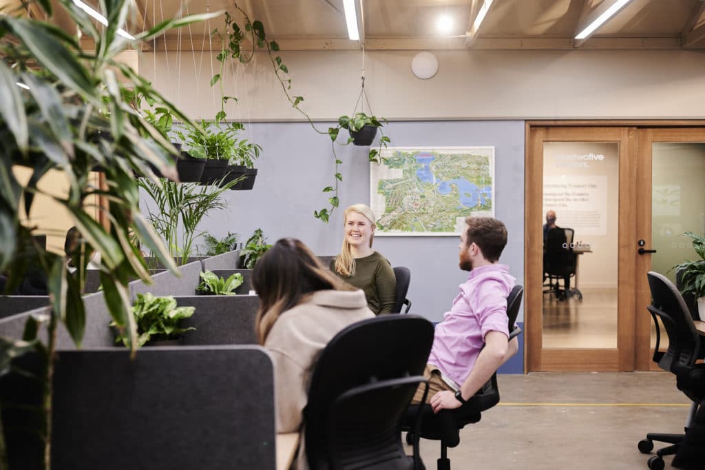 The gallery and event space at Keep Co, Dairy Road Canberra